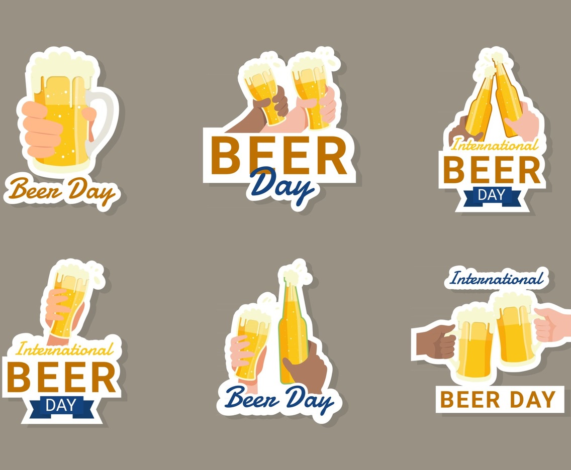 Beer Day Sticker Collection