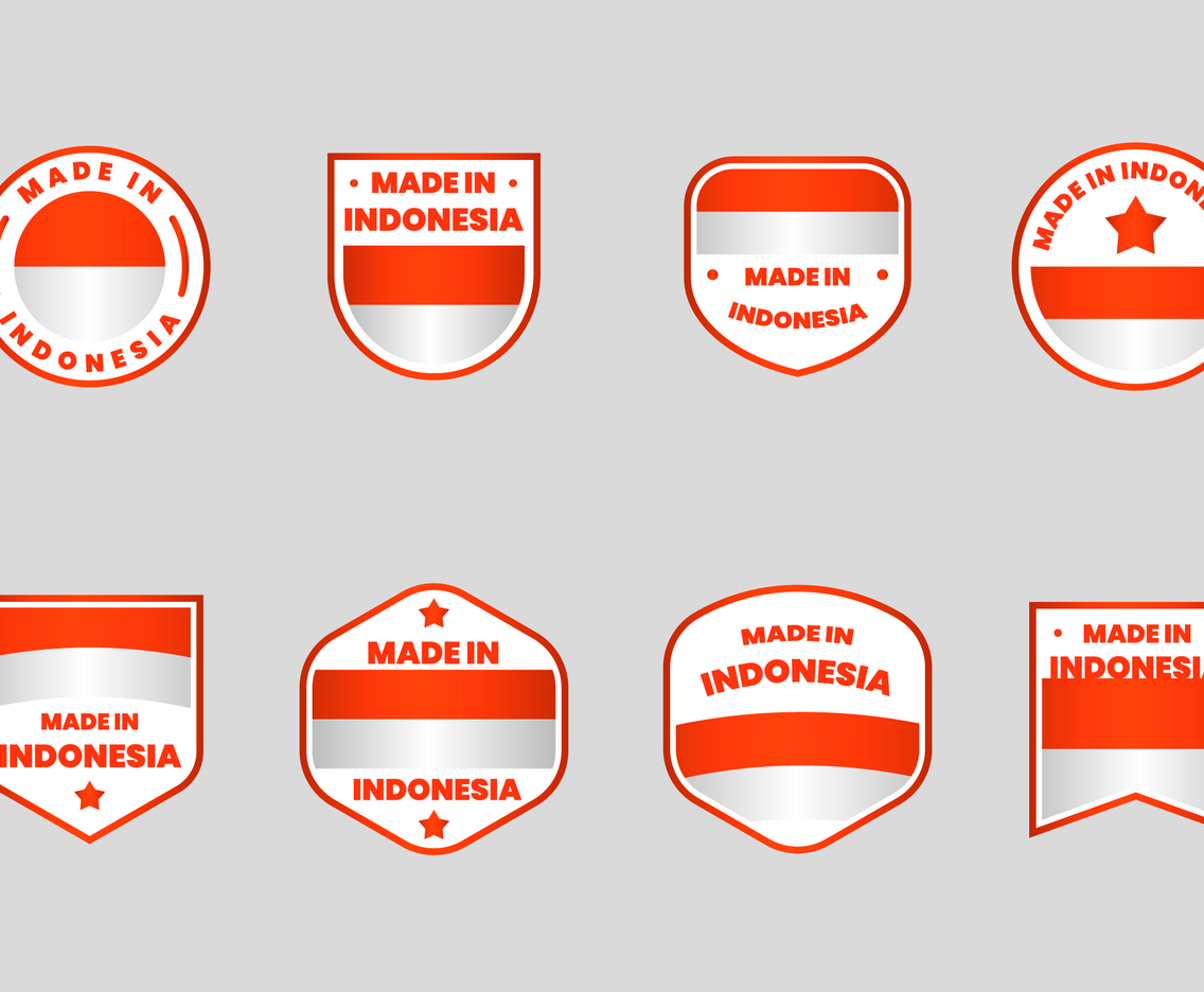 Made in Indonesia Badge Collection