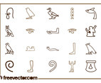 Egyptian Symbols Graphics Set
