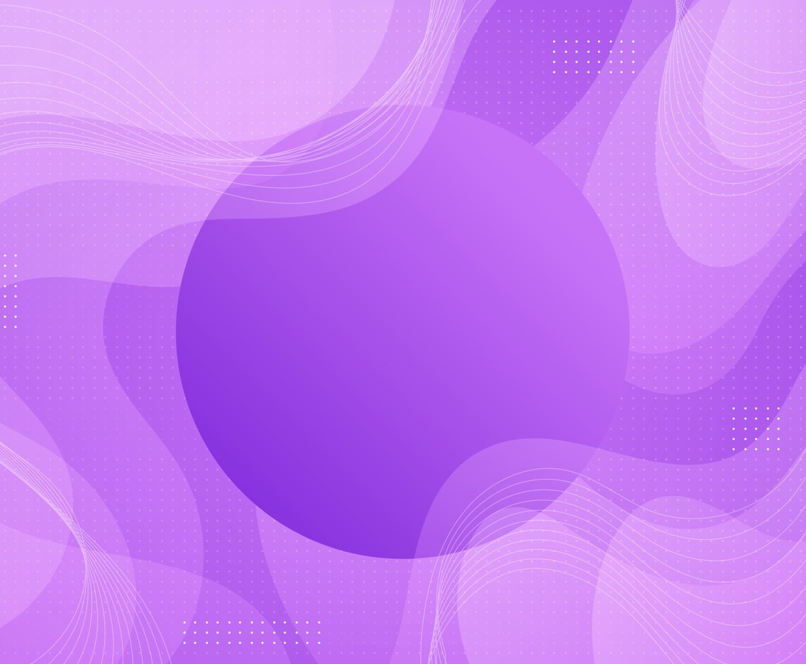 Purple Abstract Wave with Circle