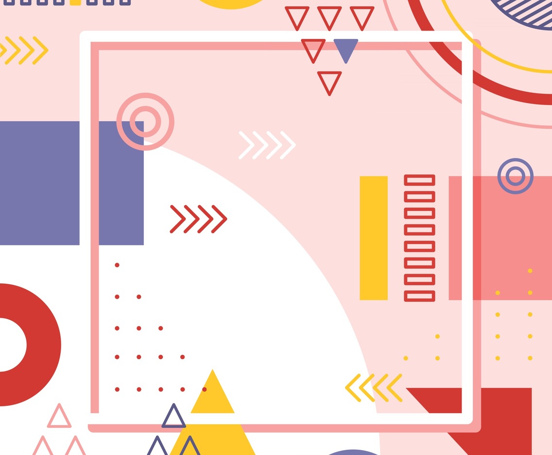 Pinkish Geometric Background