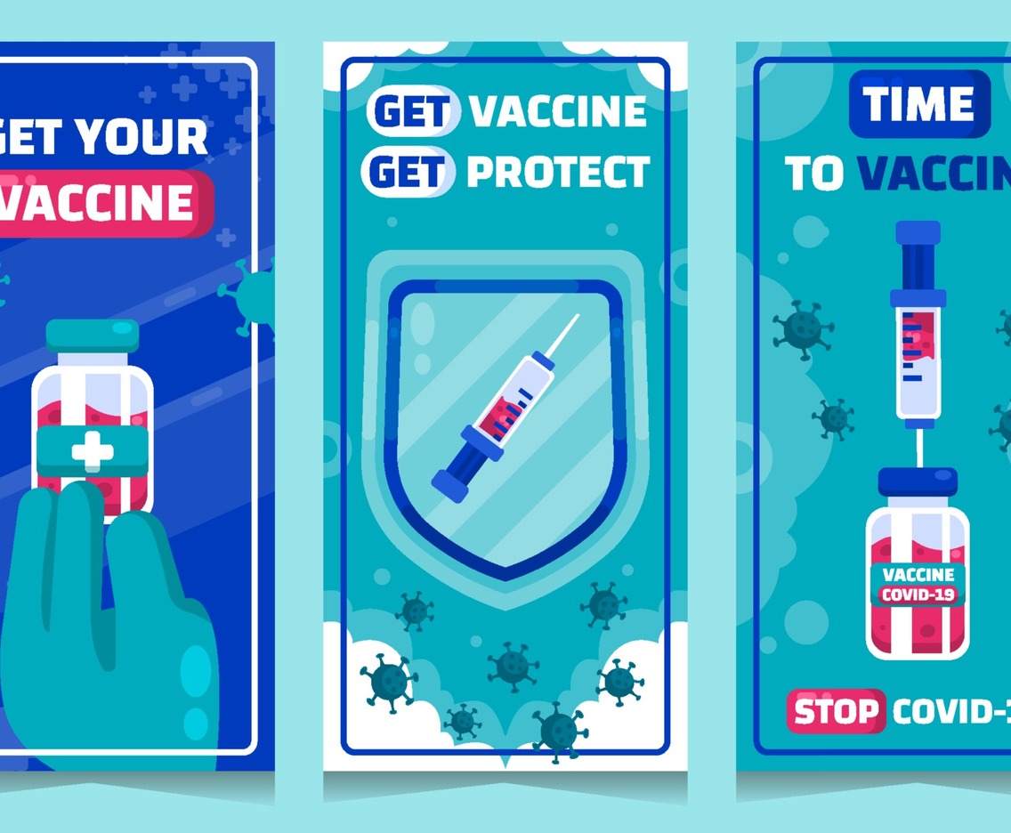 Covid Vaccine Vertical Banner Collections