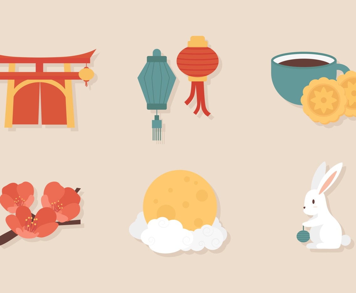 Mid Autumn Festival Sticker
