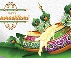 Janmashtami Background Concept