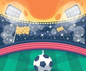 Soccer Stadium Background