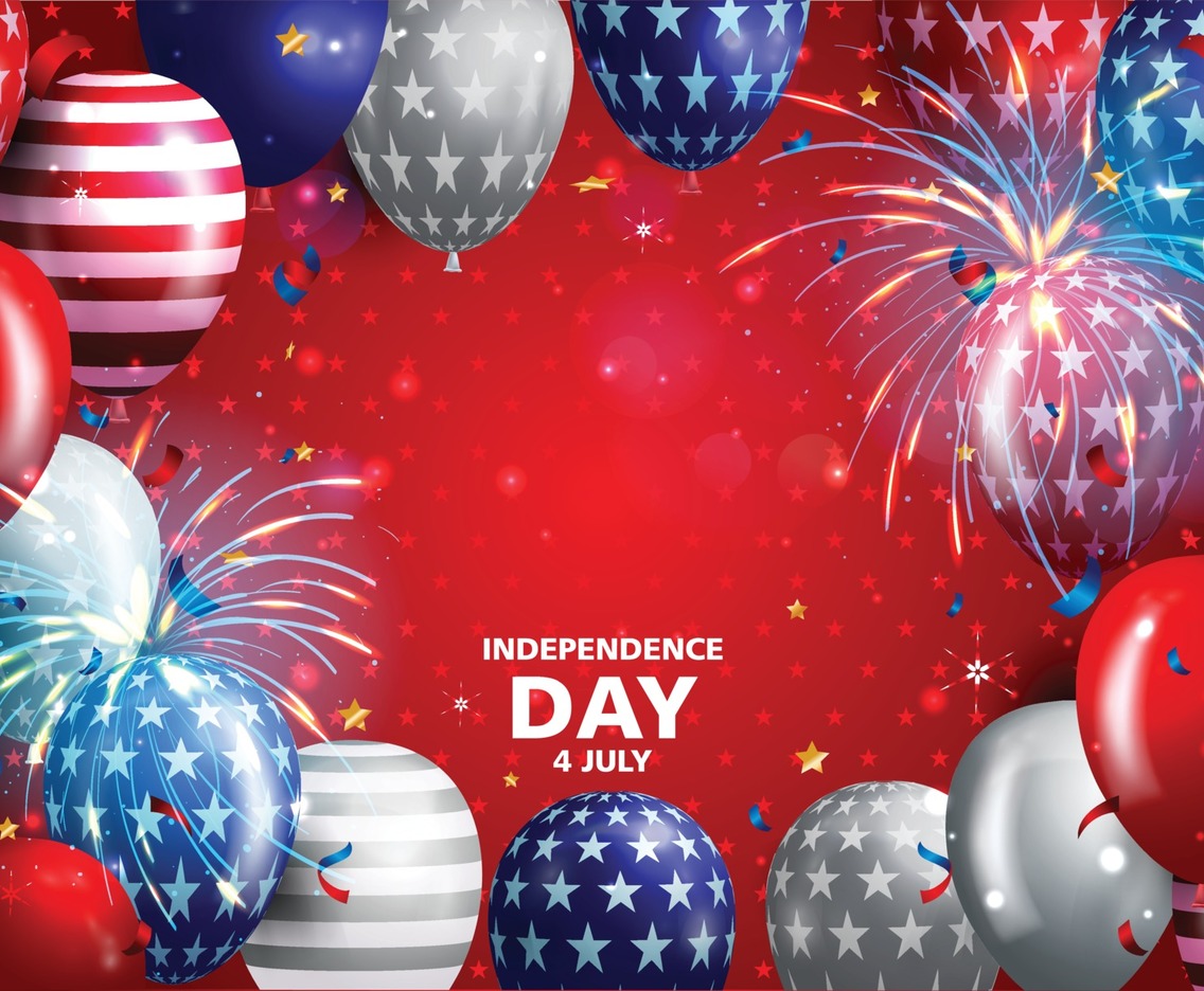 Independence Day 4th July Celebration Background