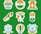 India Independence Day Stickers
