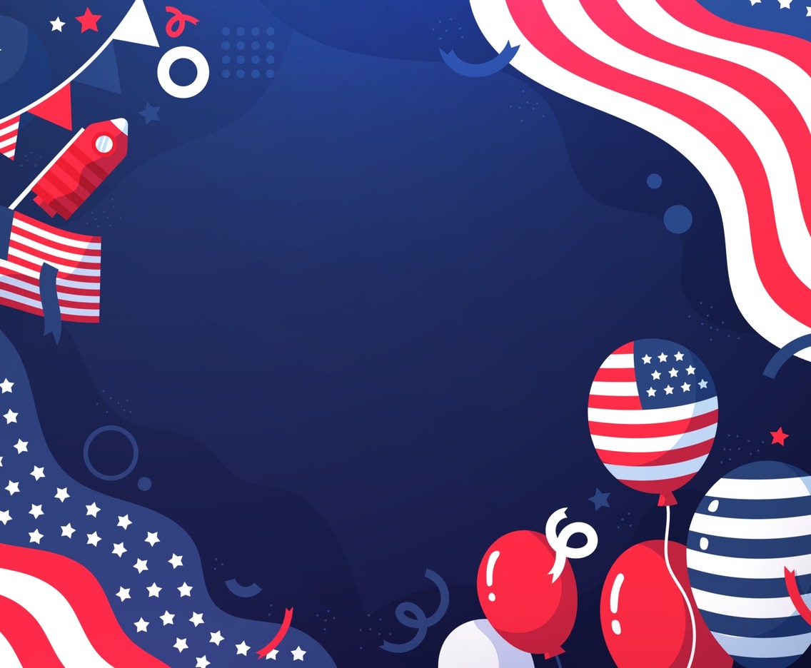 American Independence Day Background