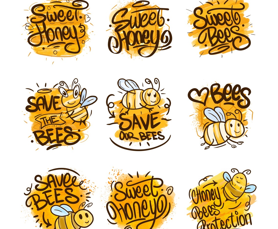Honey Bee Protection Sticker