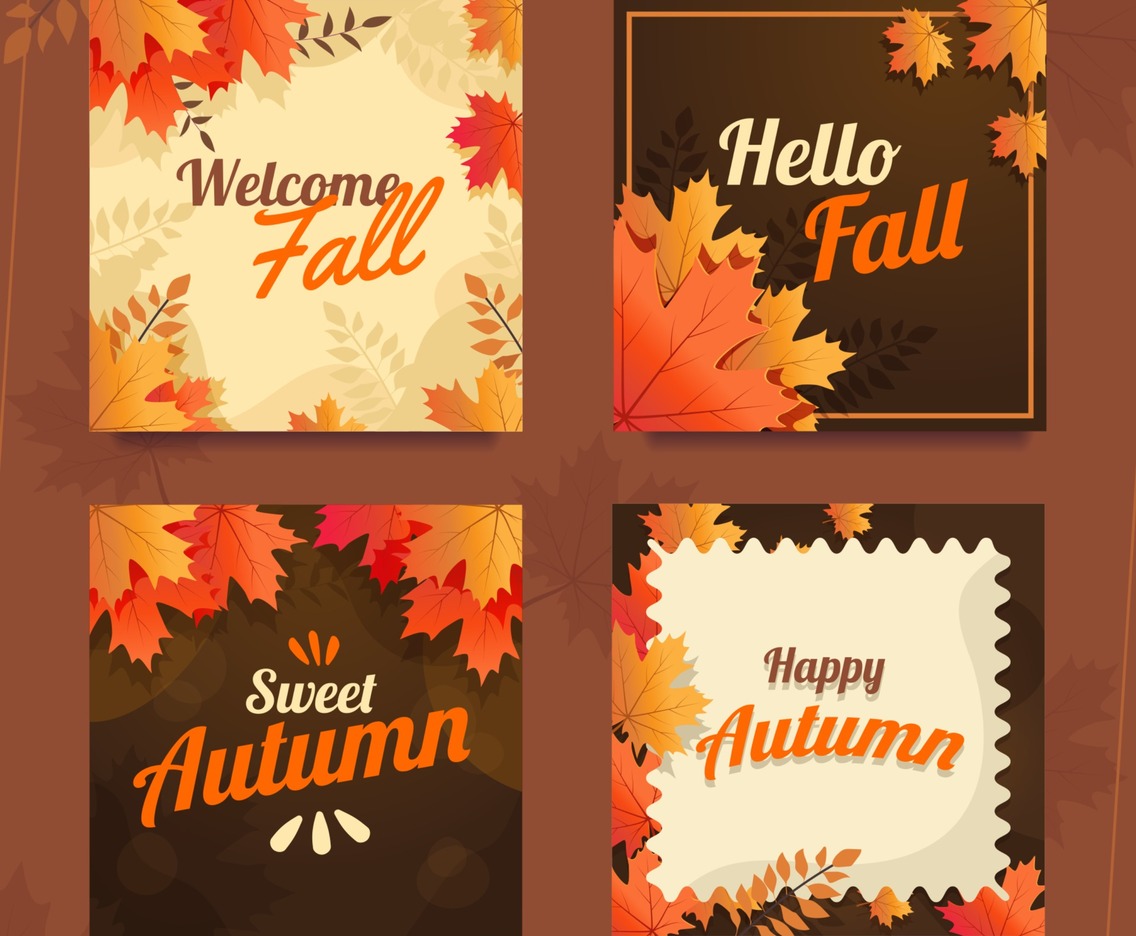 Sweet Warm Fall Season Card