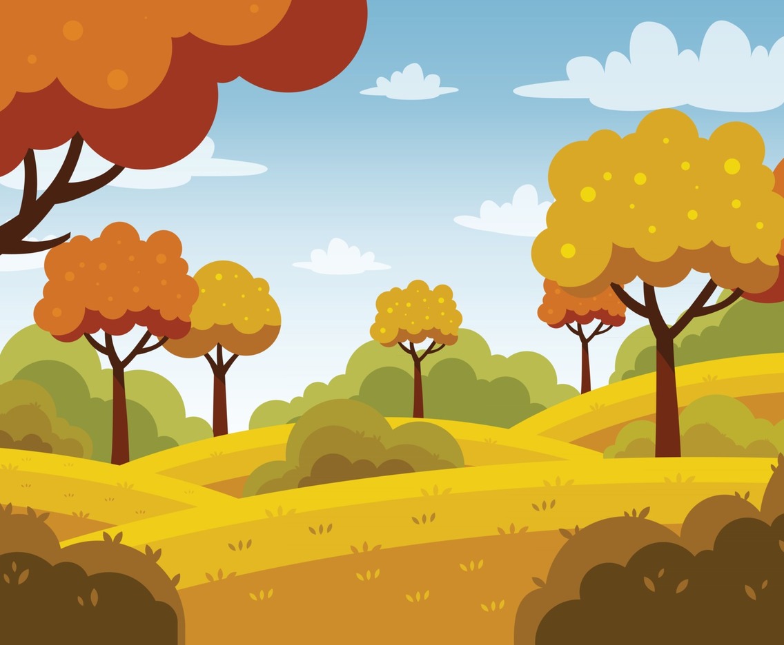 Fall Season Scenery Background