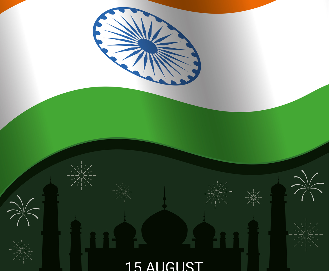 India Independence Day Background Template