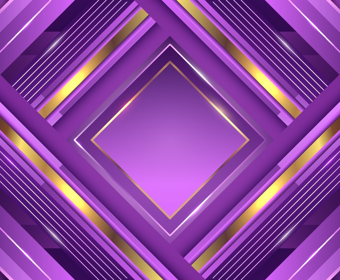 Modern Premium Luxury Golden Purple
