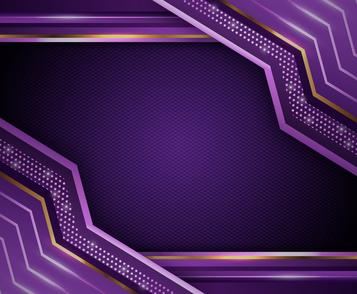 Modern Premium Luxury Golden Purple