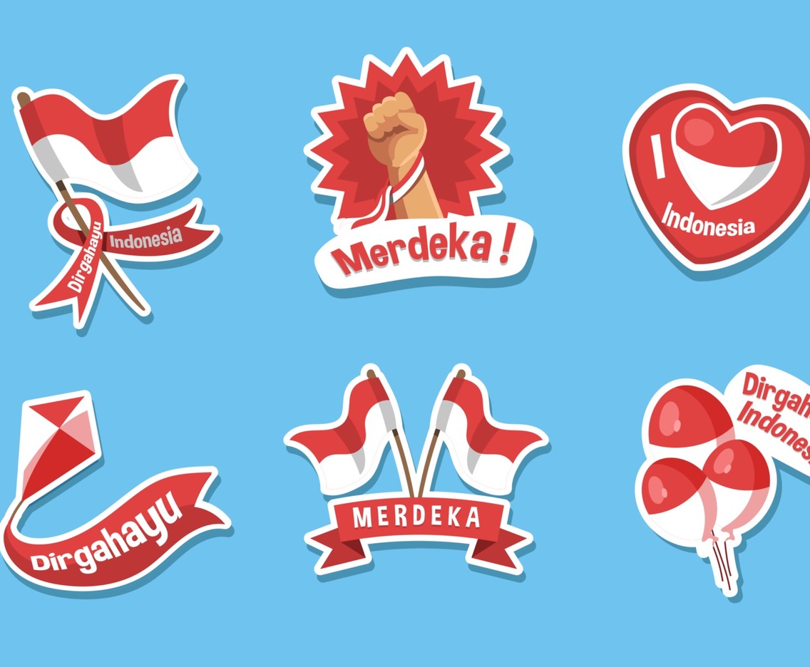 Dirgahayu Indonesia Independence Day Sticker