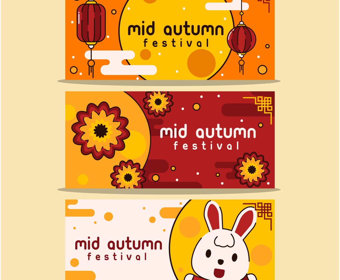 Mid Autumn Festival Banner Collection