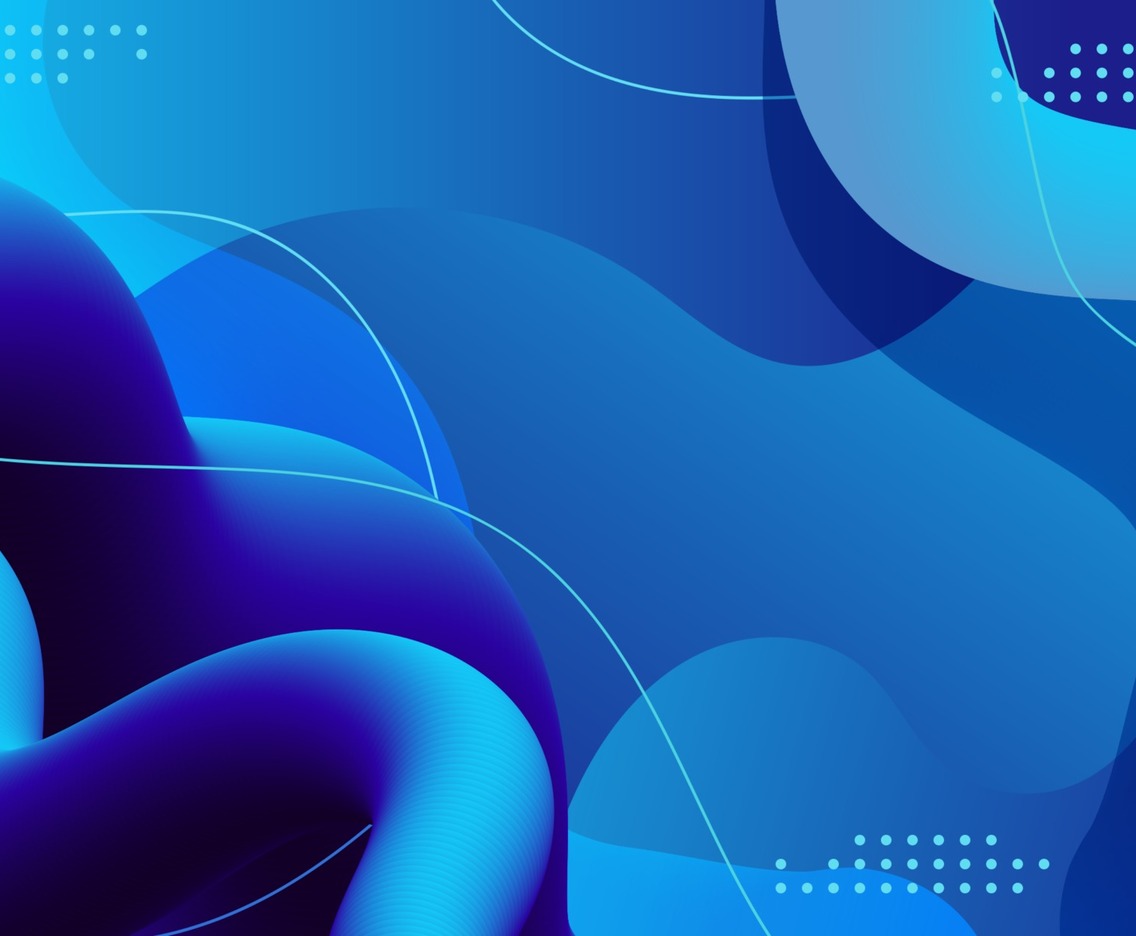 Modern Fluid Blue Background