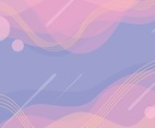 Pastel Purple Wave And Liquify Abstract Background