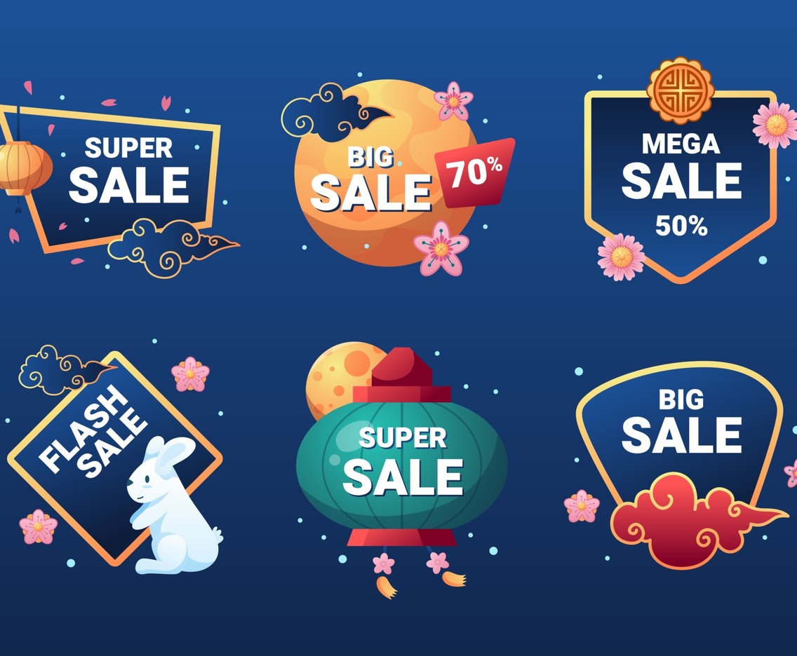 Mid Autumn Festival Sale Badge