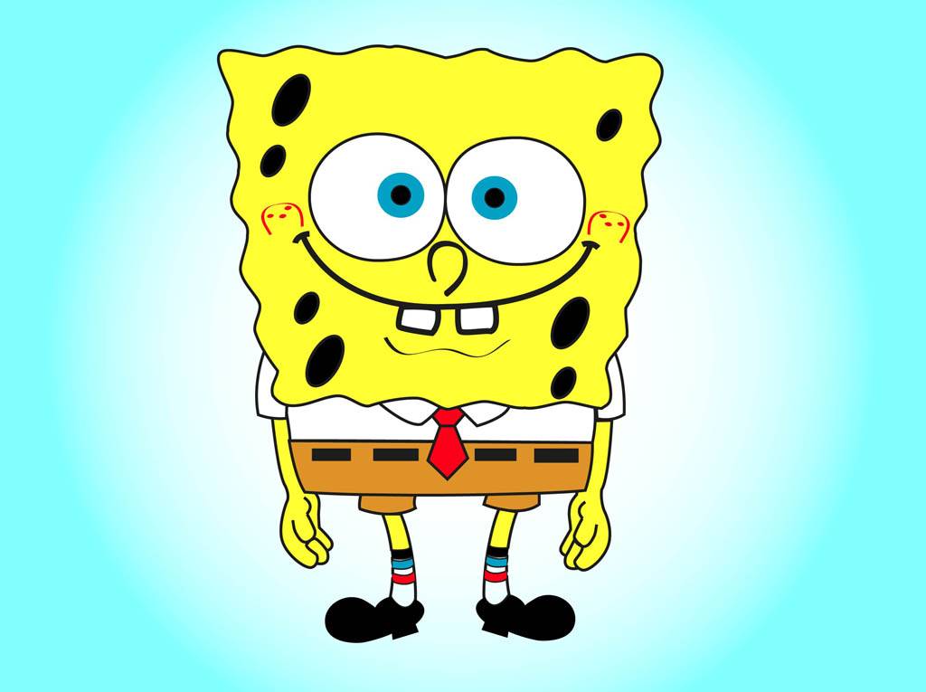 Spongebob Squarepants Vector Vector Art & Graphics 