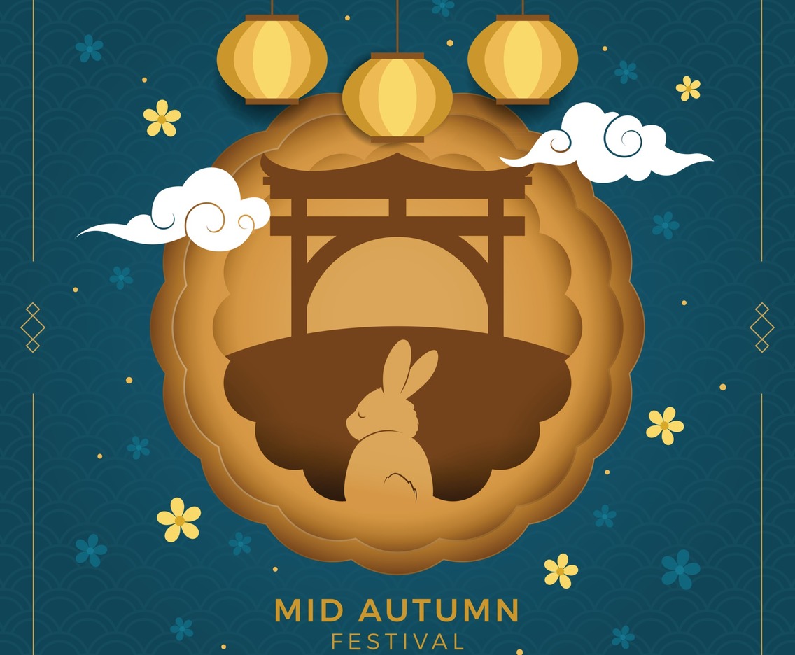 Mid Autumn Festival Background Concept
