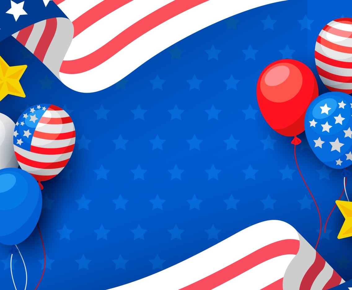 4th of July Festive Background