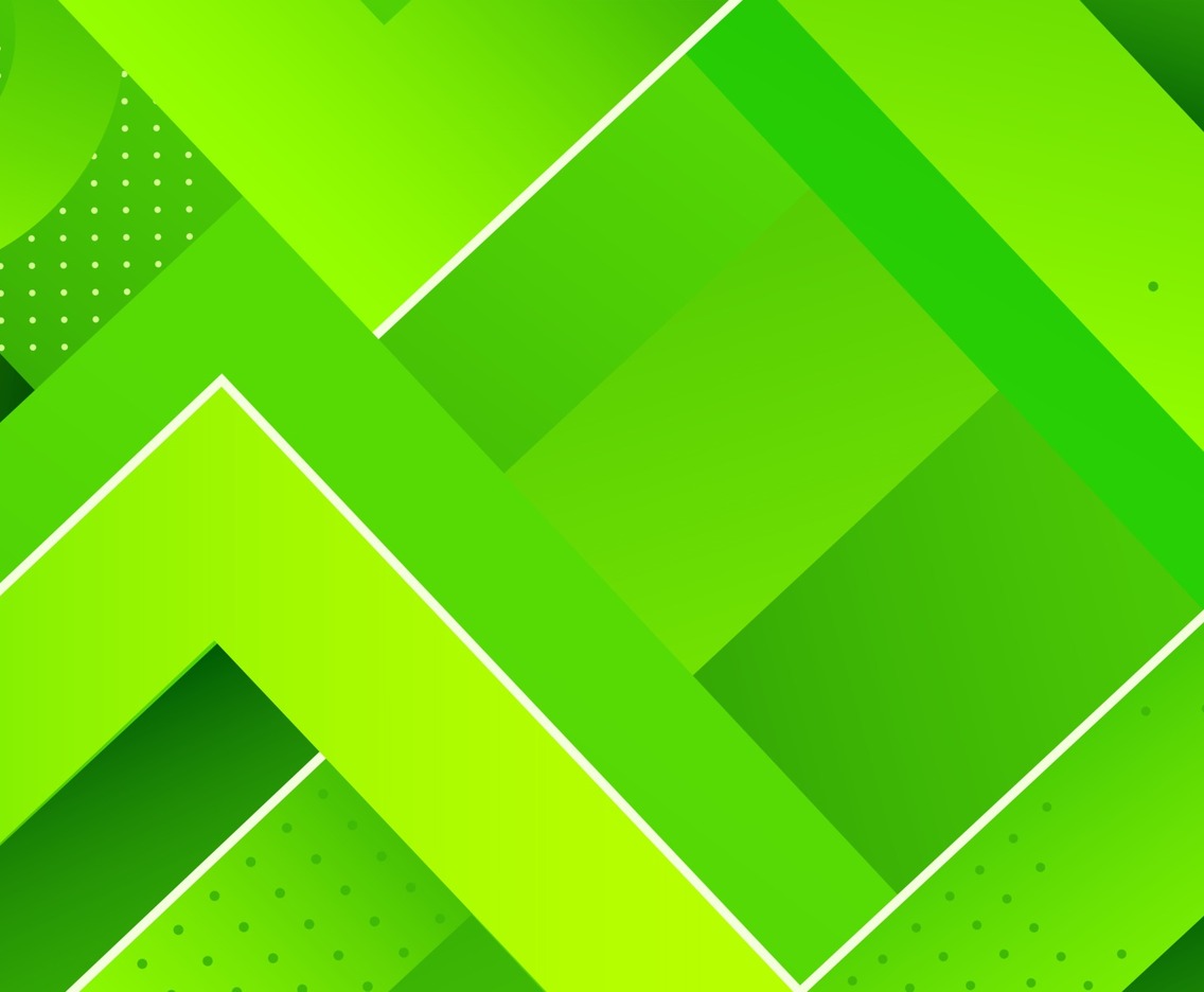 Modern Geometric Green Background