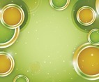 Abstract Green Background Template