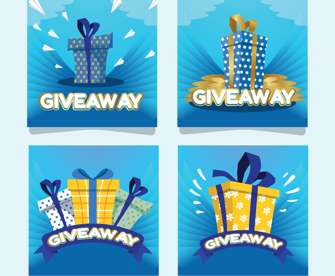 Giveaway Social Media Cards