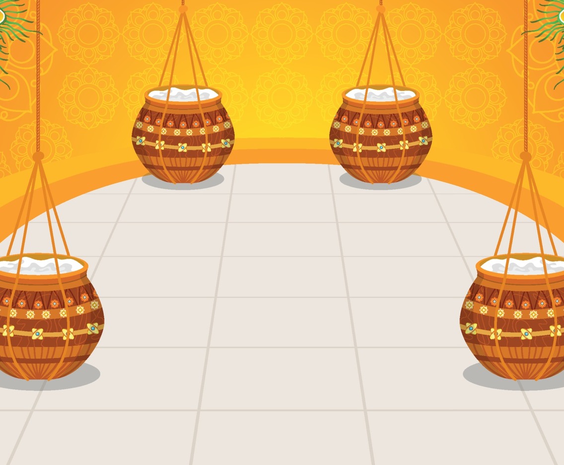 Festival Janmashtami Background