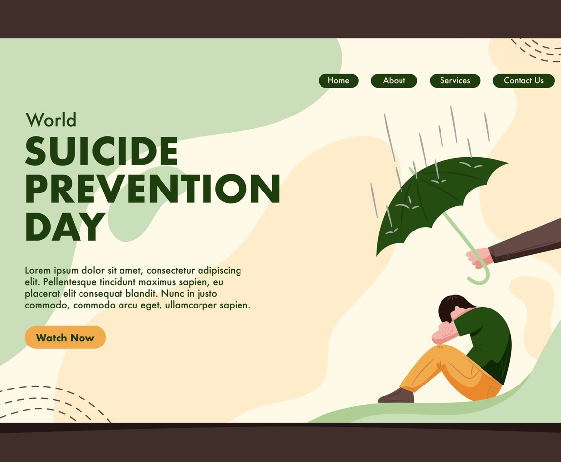 Suicide Prevention Day Landing Page