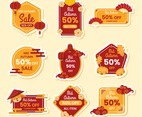 Mid Autumn Sale Badges Collection