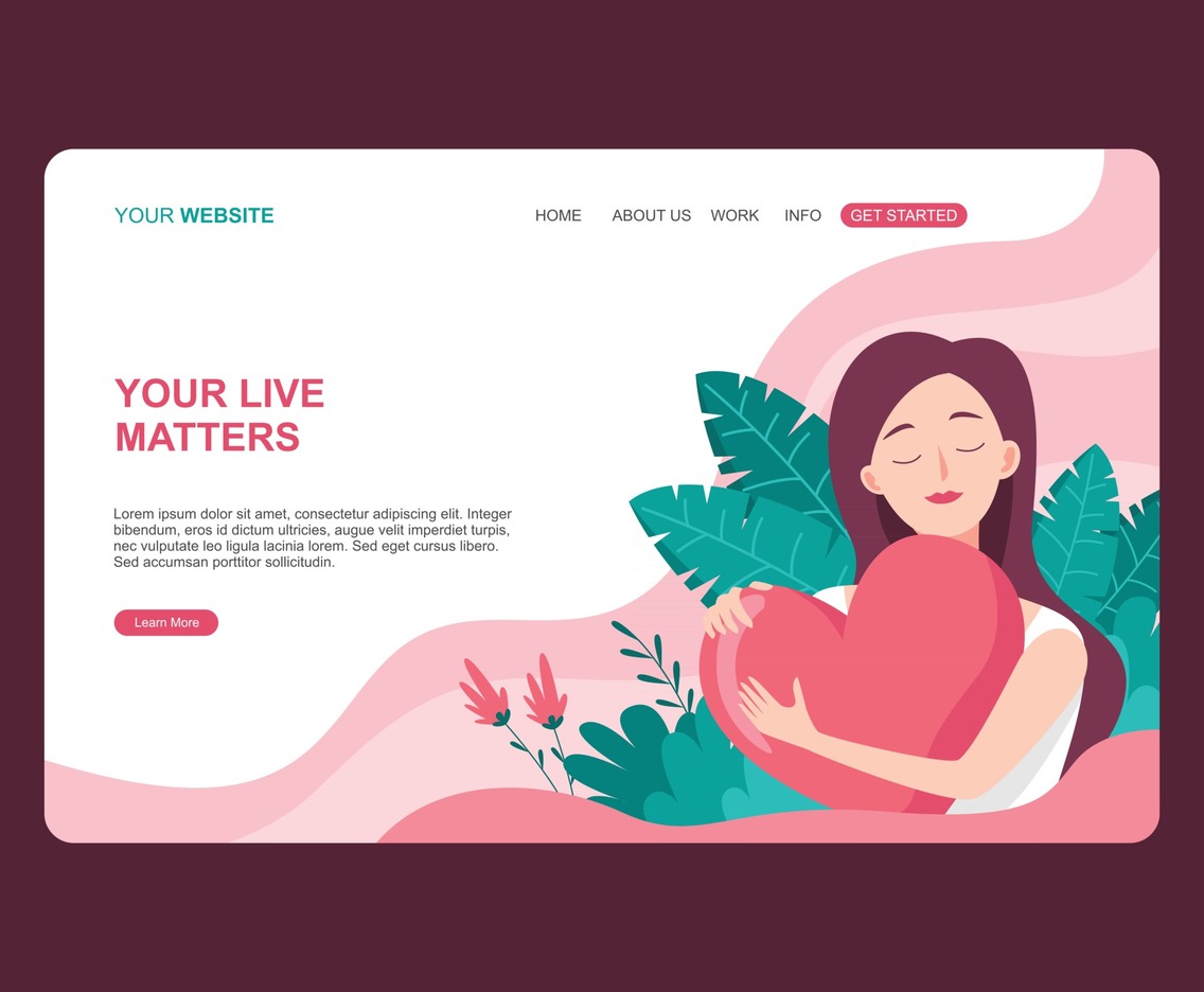 Suicide Prevention Landing Page