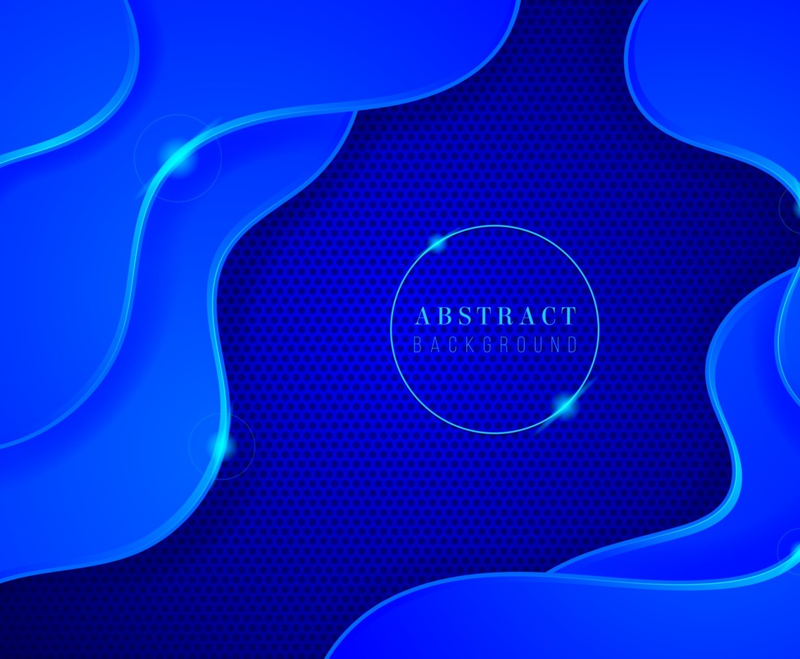 Blue Wavy Background