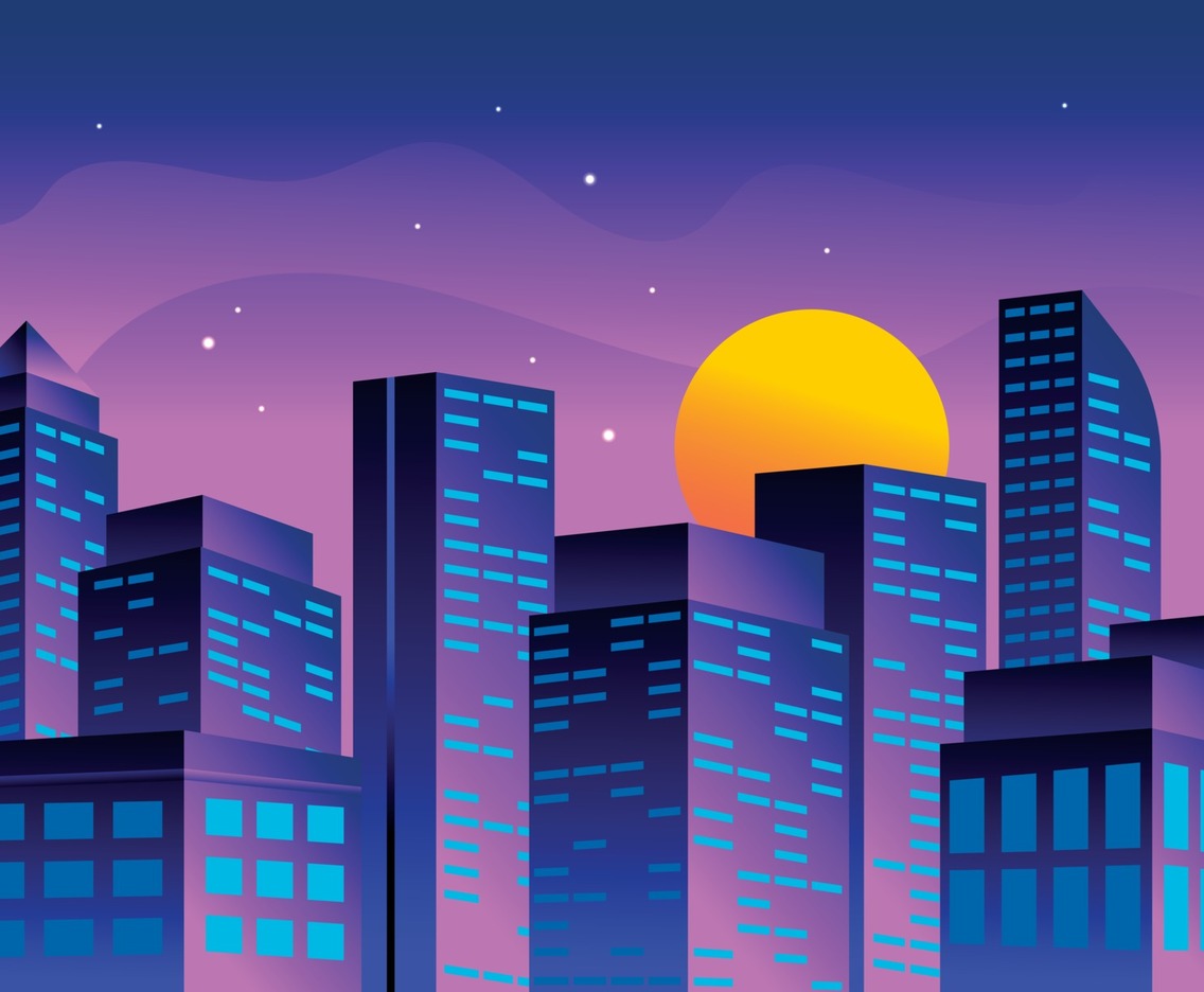 Cityscape Night View