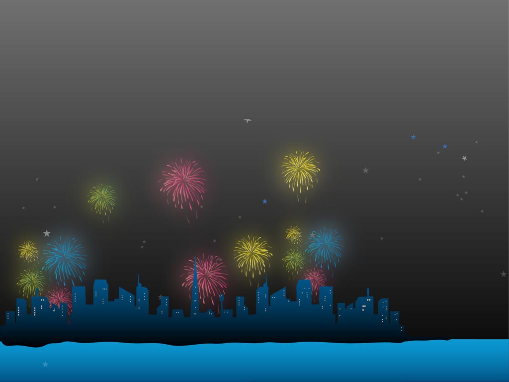 Fireworks In The City
