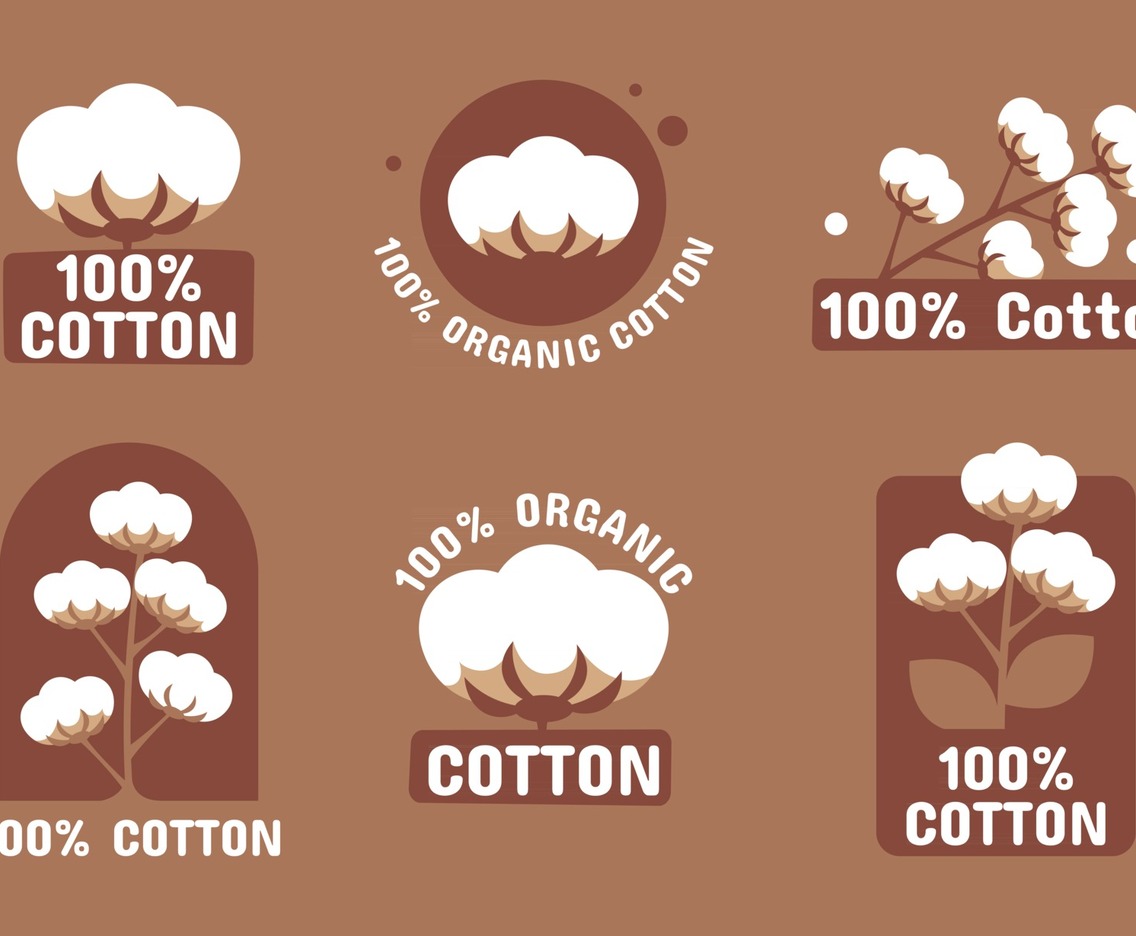 Organic Cotton Label Logo Collection
