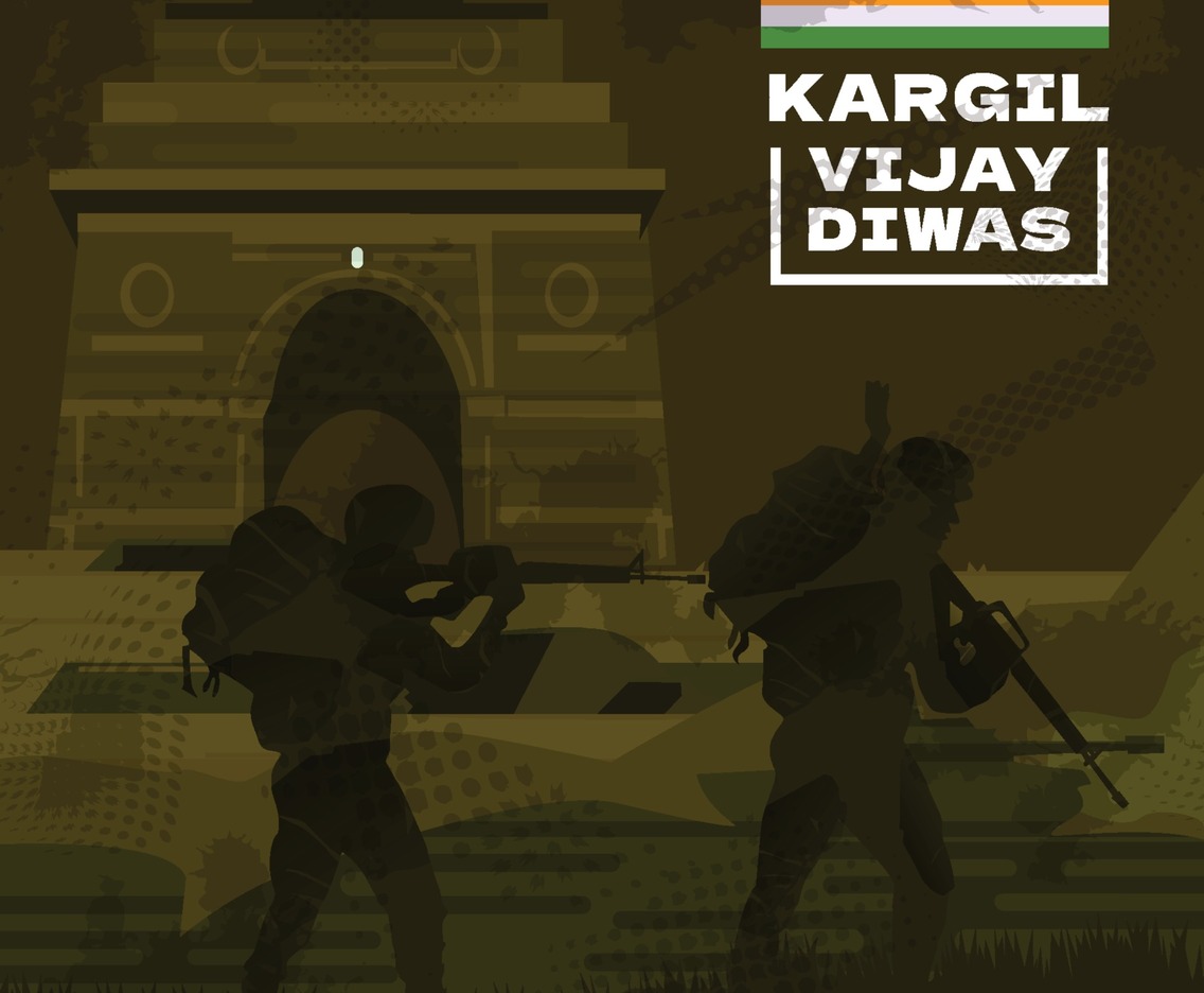 Soldier In Action Kargil Vijay Diwas