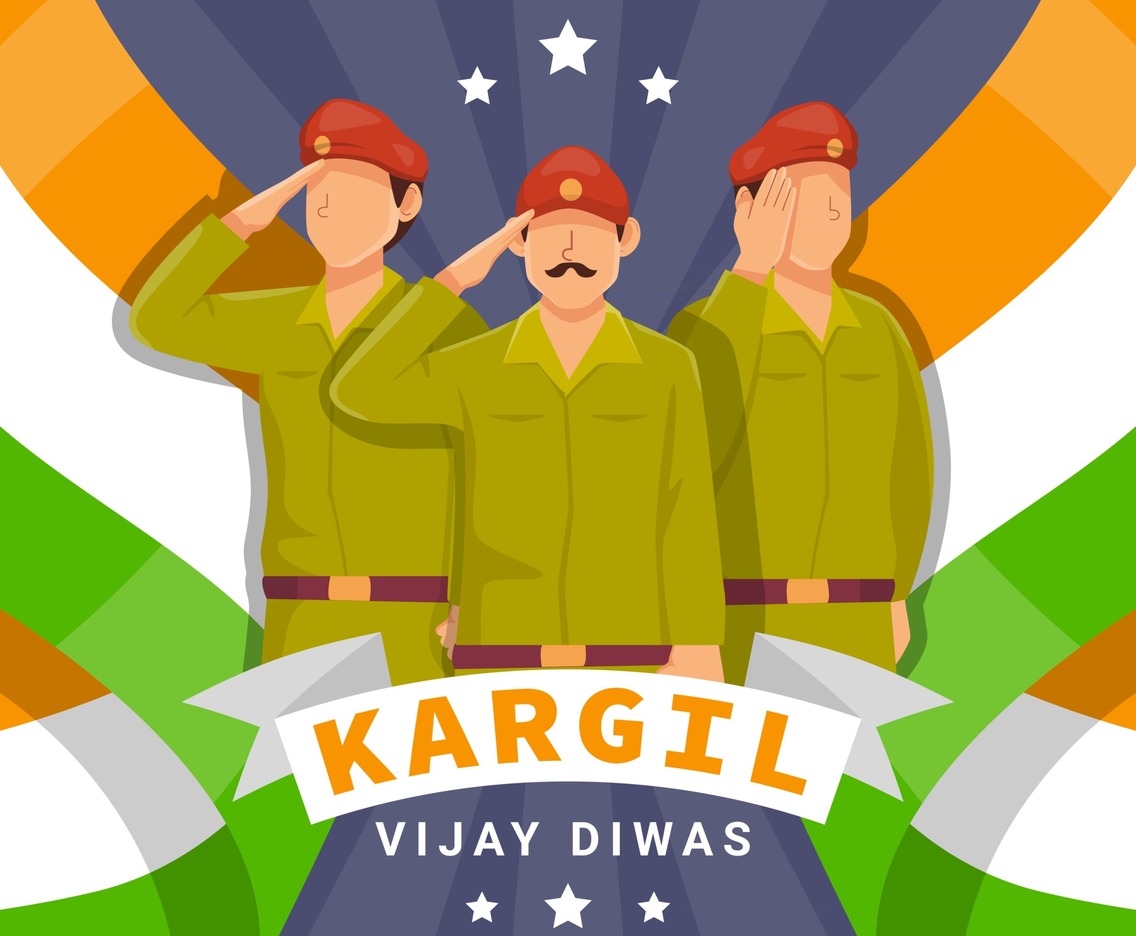 Soldier Salute To Kargil Vijay Diwas