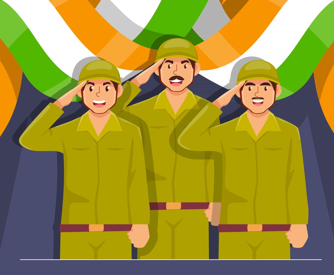 Soldier Celebrate Kargil Vijay Diwas