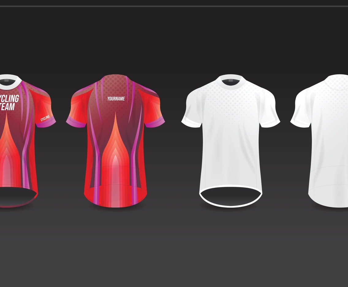 Bike Jersey MockUp Template