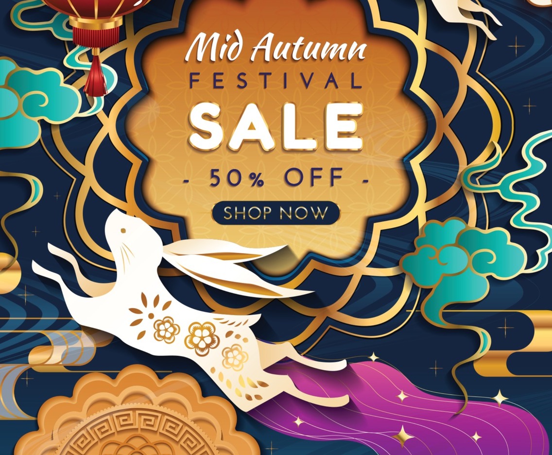 Mid Autumn Festival Sale Poster