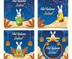 Mid Autumn Festival Card Set