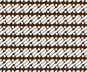 Traditional Batik Parang Seamless Pattern