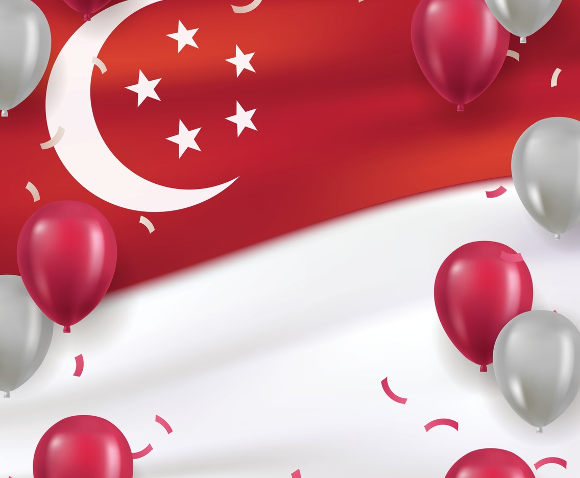 Singapore Independence Day Background