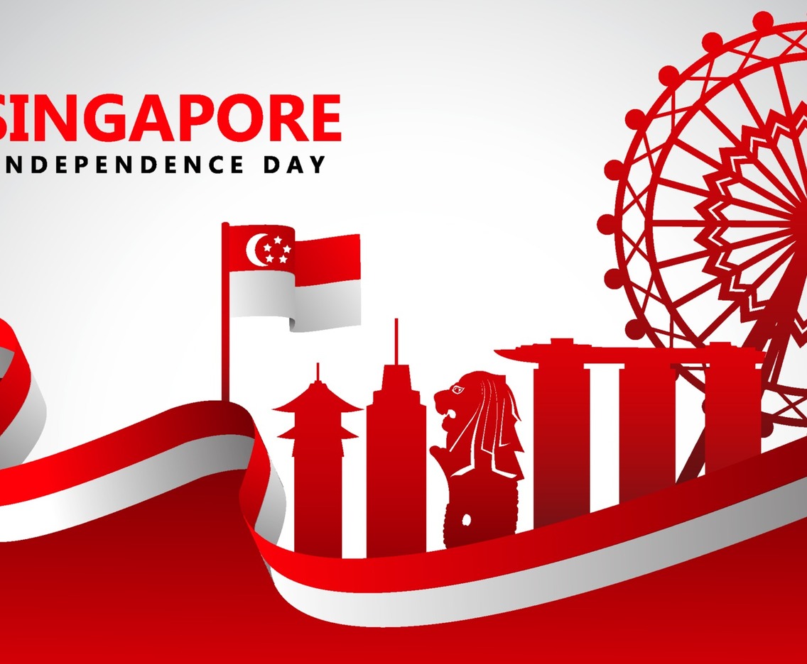 Independence Day Singapore Background