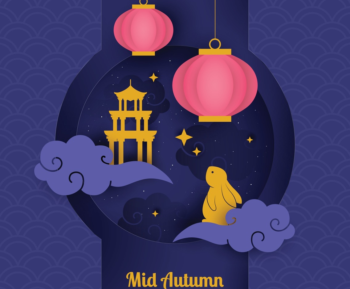 Mid Autumn Festival Background Concept