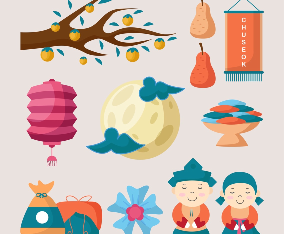 Chuseok Icon Collection