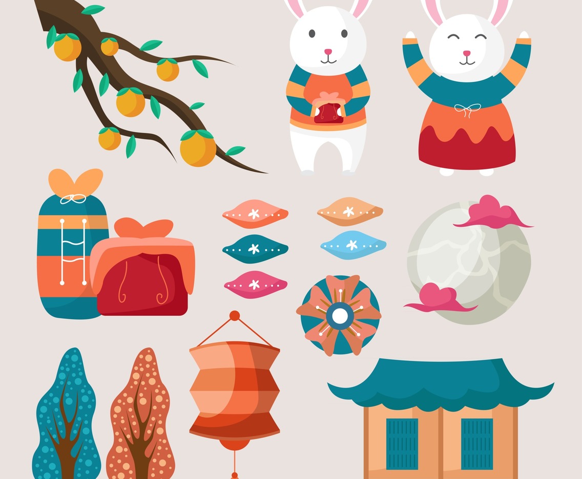 Chuseok Icon Collcetion
