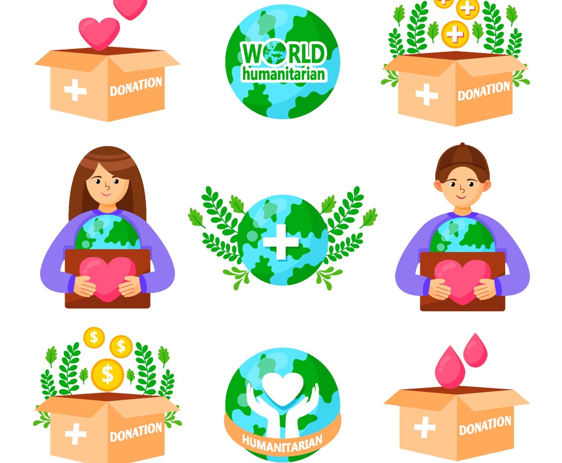 World Humanitarian Day Sticker